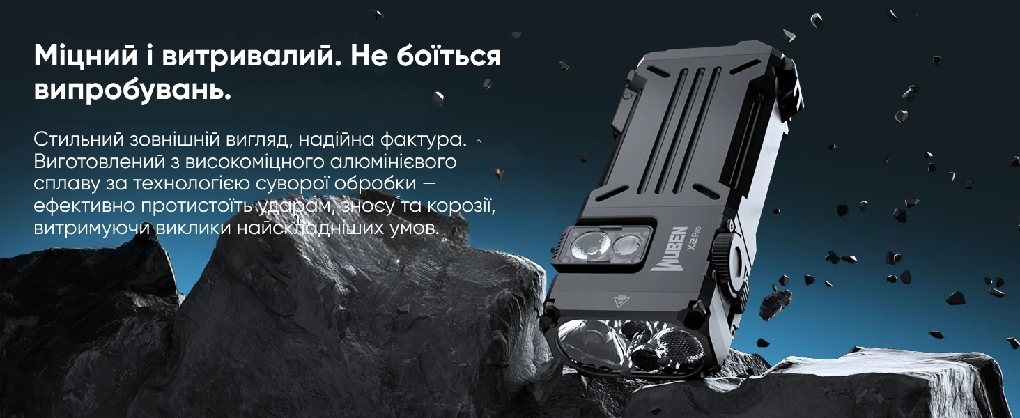Wuben X2 Pro+ алюмінієвий корпус